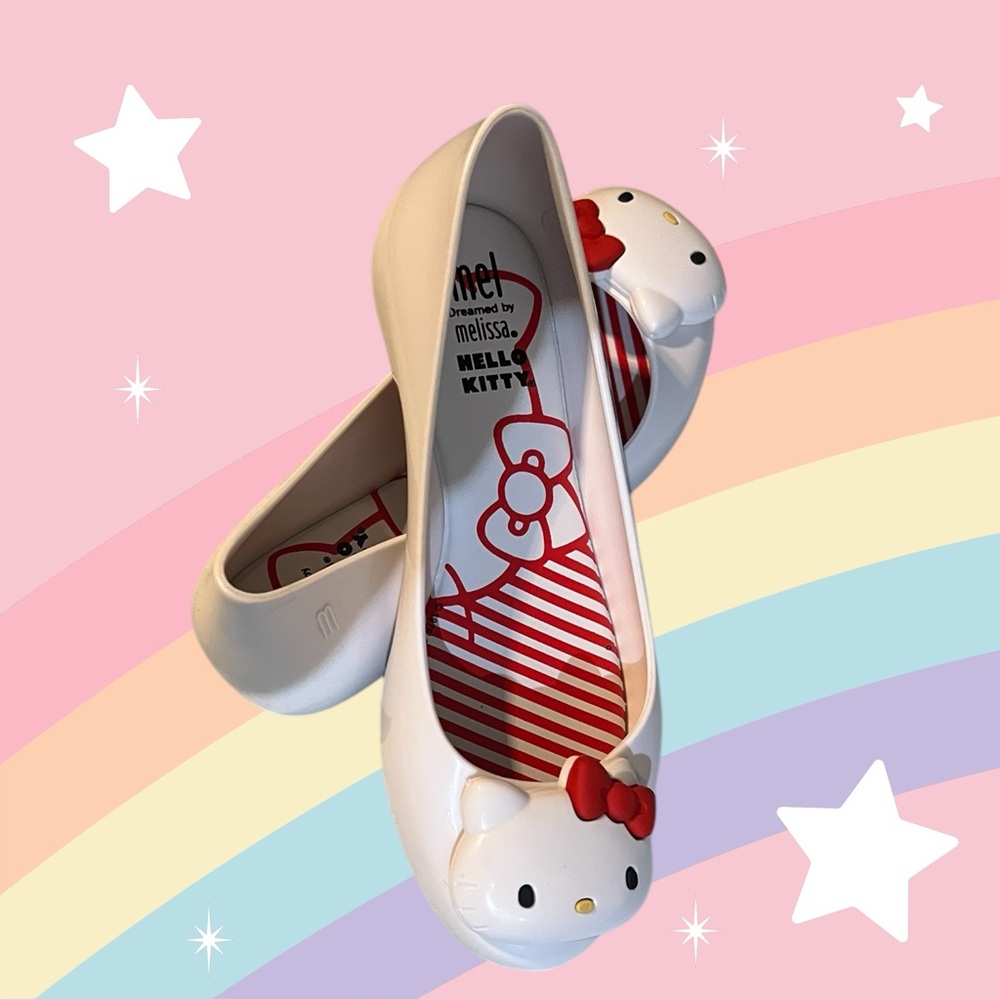 Mel space love + hello kitty flats